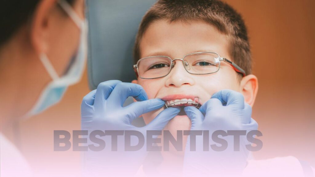 عکسی از نصب رتینر ارتودنسی